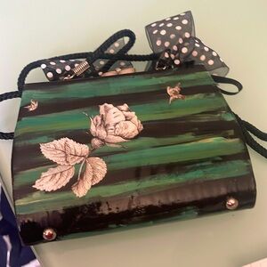 Small vintage leather purse /original